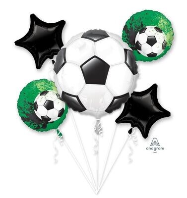 Soccer Balloon Bouquet
