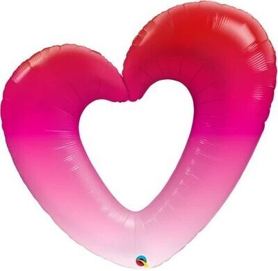 Pink Ombre Heart