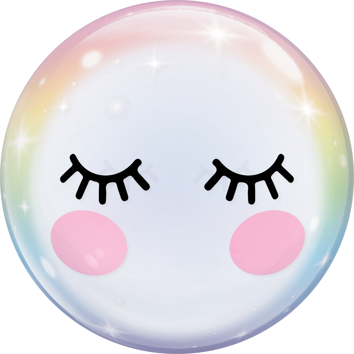 Eyelashes Bubble