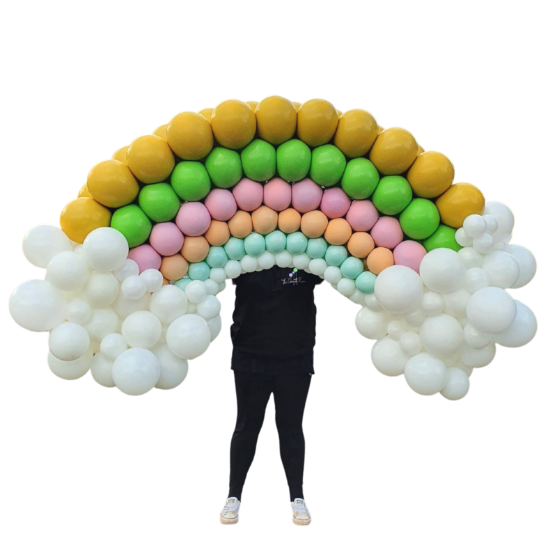 Large Rainbow Custom Coloured
