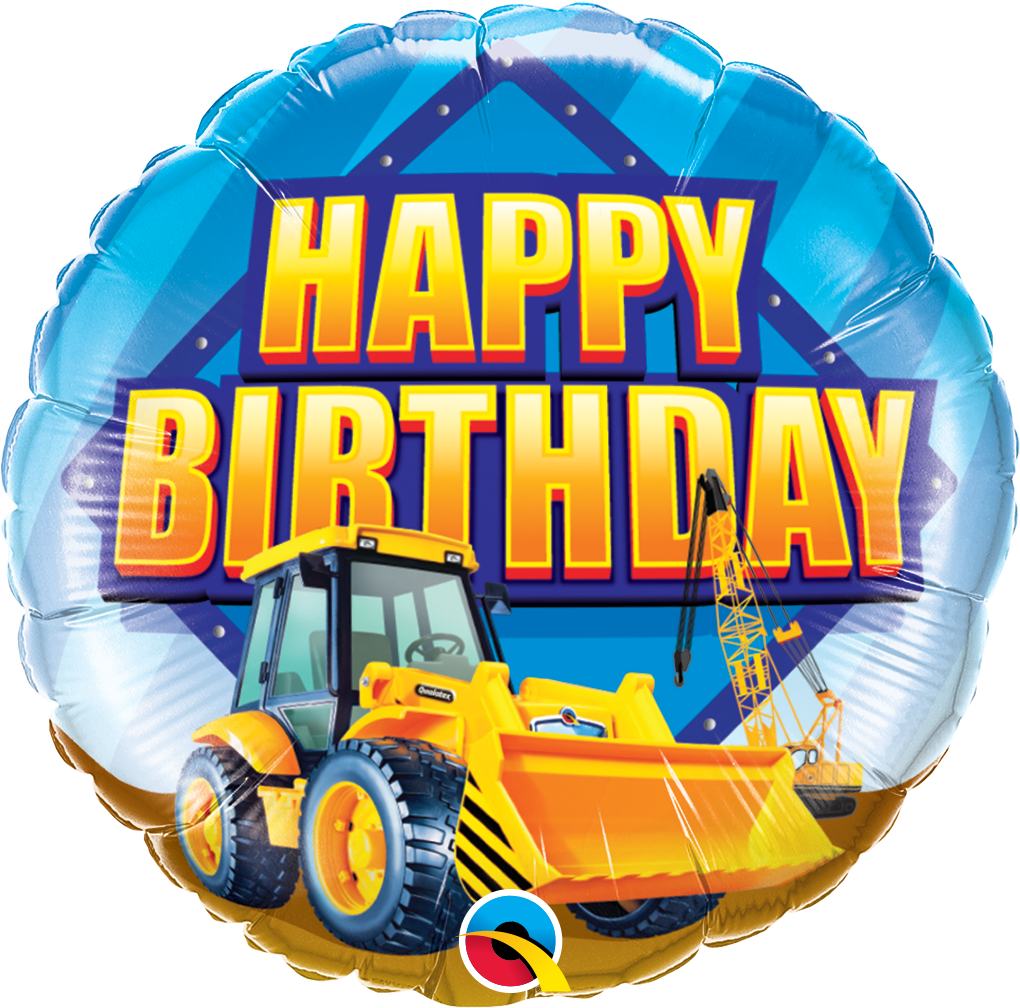 Construction Happy Birthday