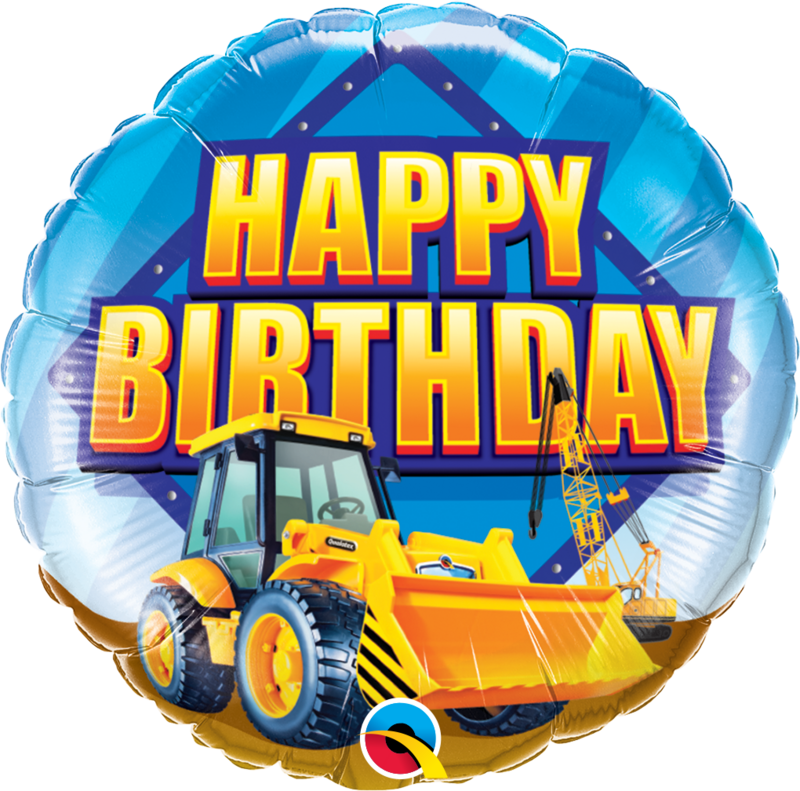 Construction Happy Birthday