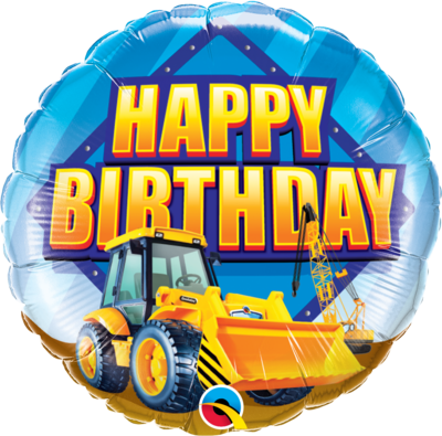 Construction Happy Birthday