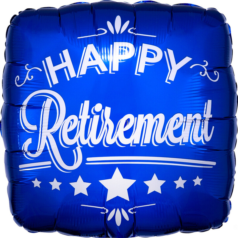 Happy Retirement Foil Balloon