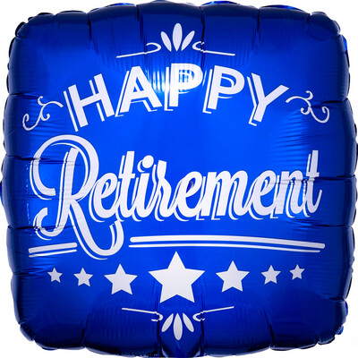 Happy Retirement Foil Balloon