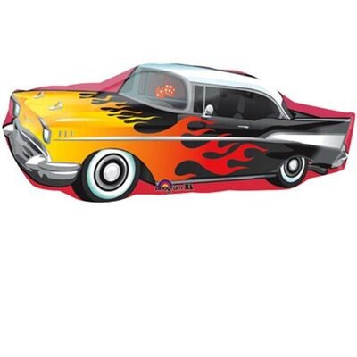 50&#39;s Rock &#39;n&#39; Roll Chevrolet Car (33cm x 88cm)