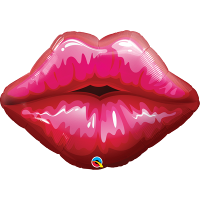 Big Red Kissey Lips