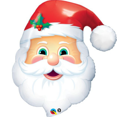 Santa Head Jolly St Nick