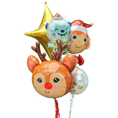 Christmas Foil Balloon Bundle