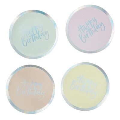 Pastel Party Paper Plates