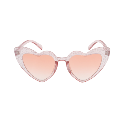 Love Heart Sunglasses - Glitter
