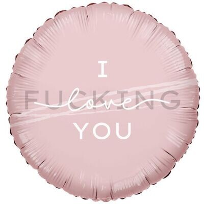 I love you