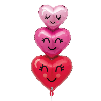 Happy Heart Foil Balloon