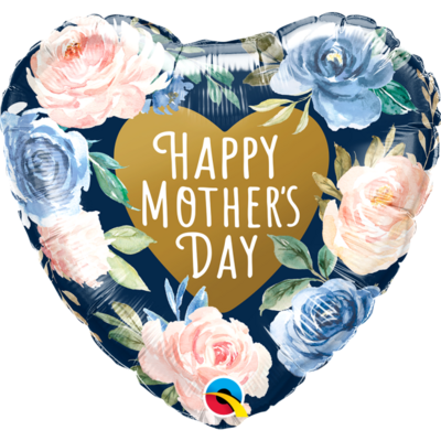 Mother&#39;s Day Pink and Blue Roses