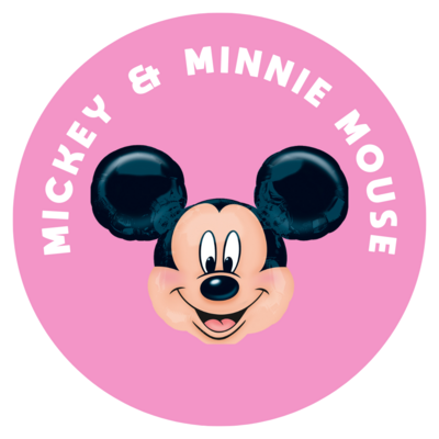Mickey and Minnie Mouse