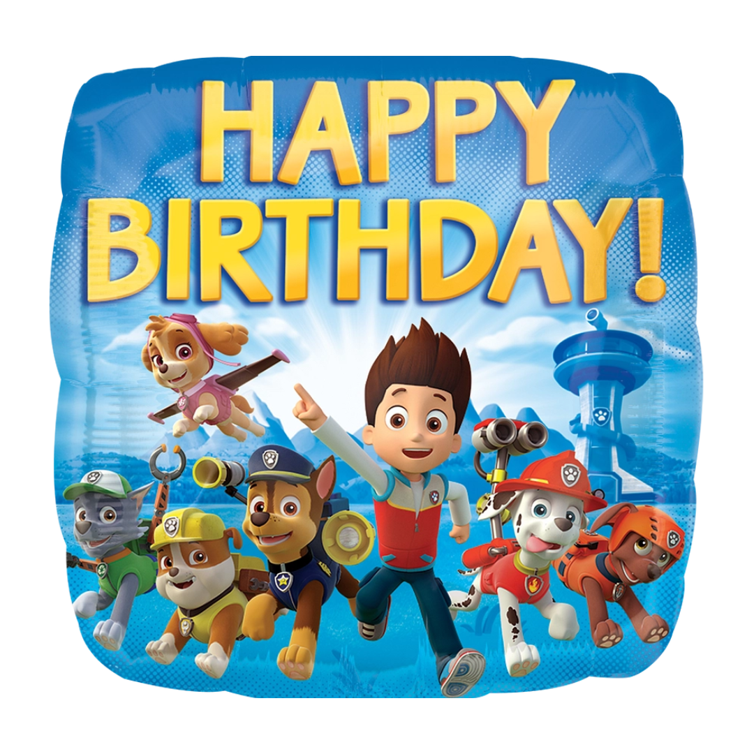 Paw Patrol Happy Birthday