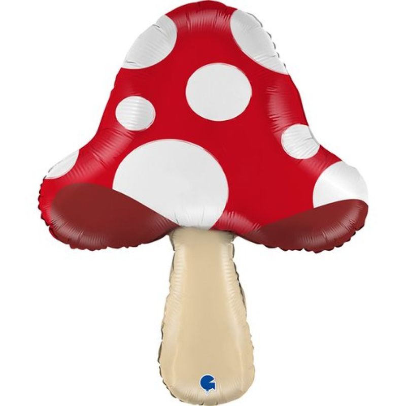 Red and White Mushroom