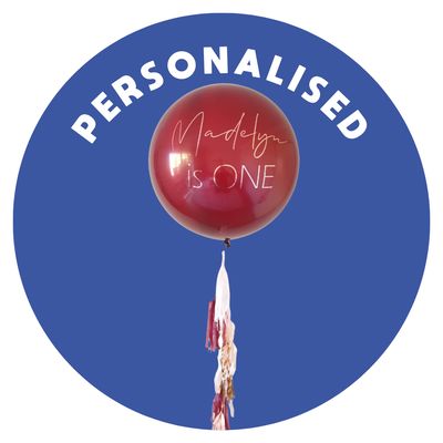 Personalised Balloons