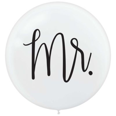 Mr and Mrs 60 cm Balloons