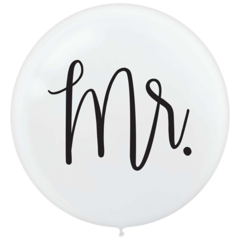 Mr and Mrs 60 cm Balloons