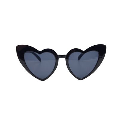 Love Heart Sunglasses - Black