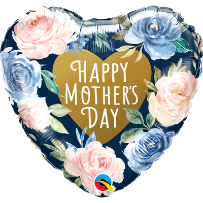 Mother's Day Pink and Blue Roses