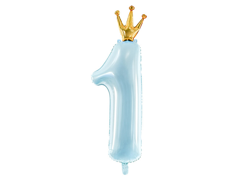 Number 1 Sky Blue