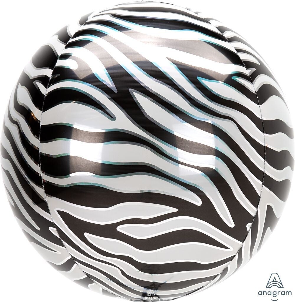 Zebra Print Orb