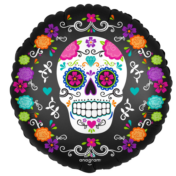 Sugar Skull Foil Balloon