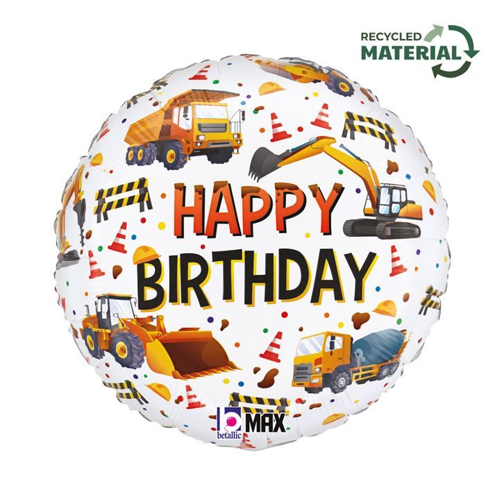 Construction Equipment Birthday