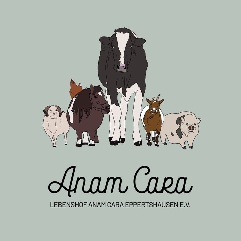 Anam Cara Tiergang Sticker (rund)