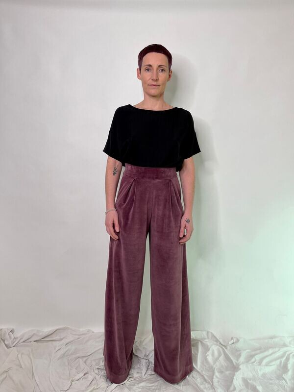 Bundfaltenhose NICKY