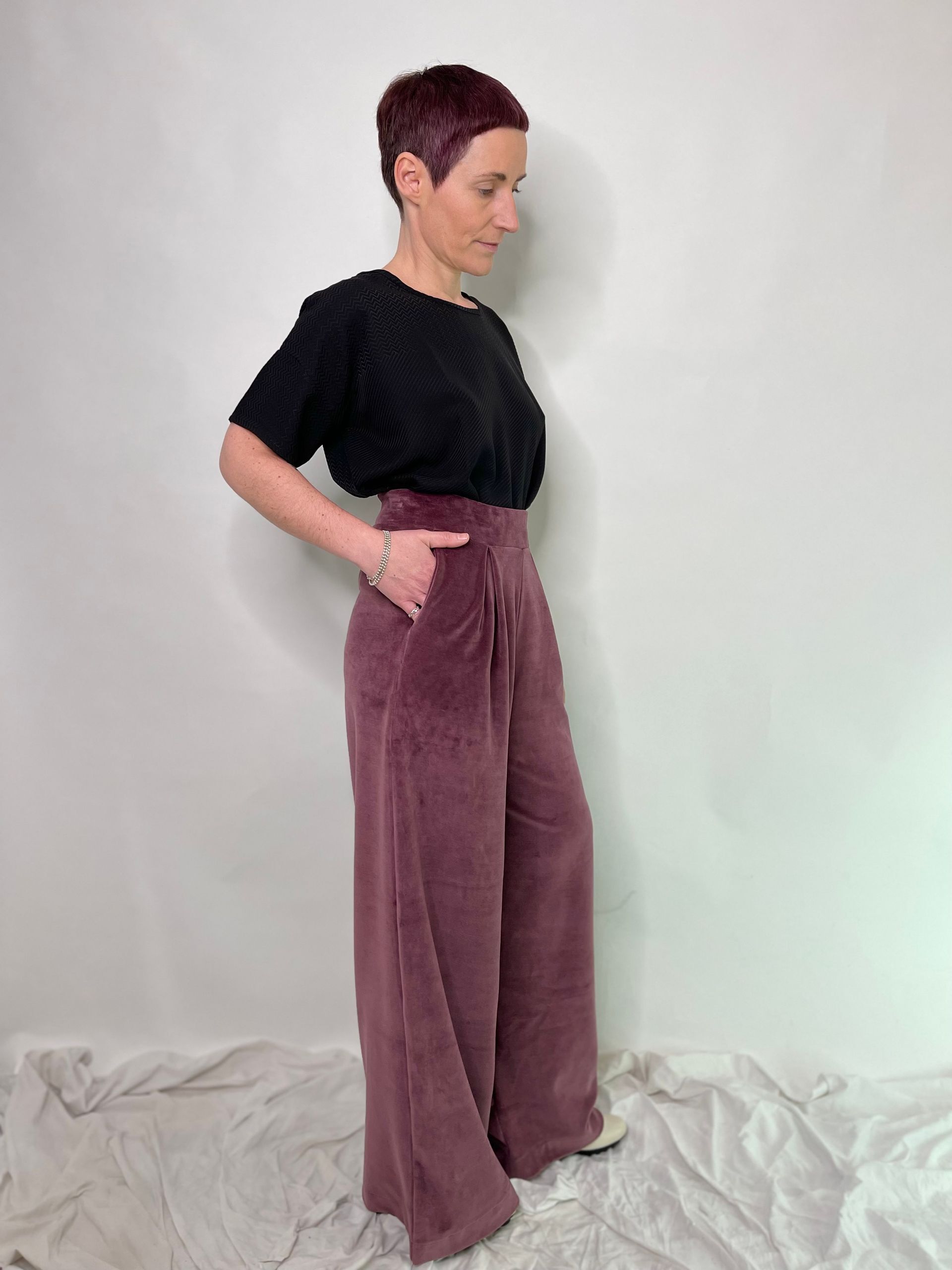 Bundfaltenhose NICKY