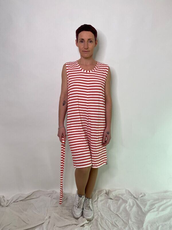 Jumpsuit STREIFEN Rot