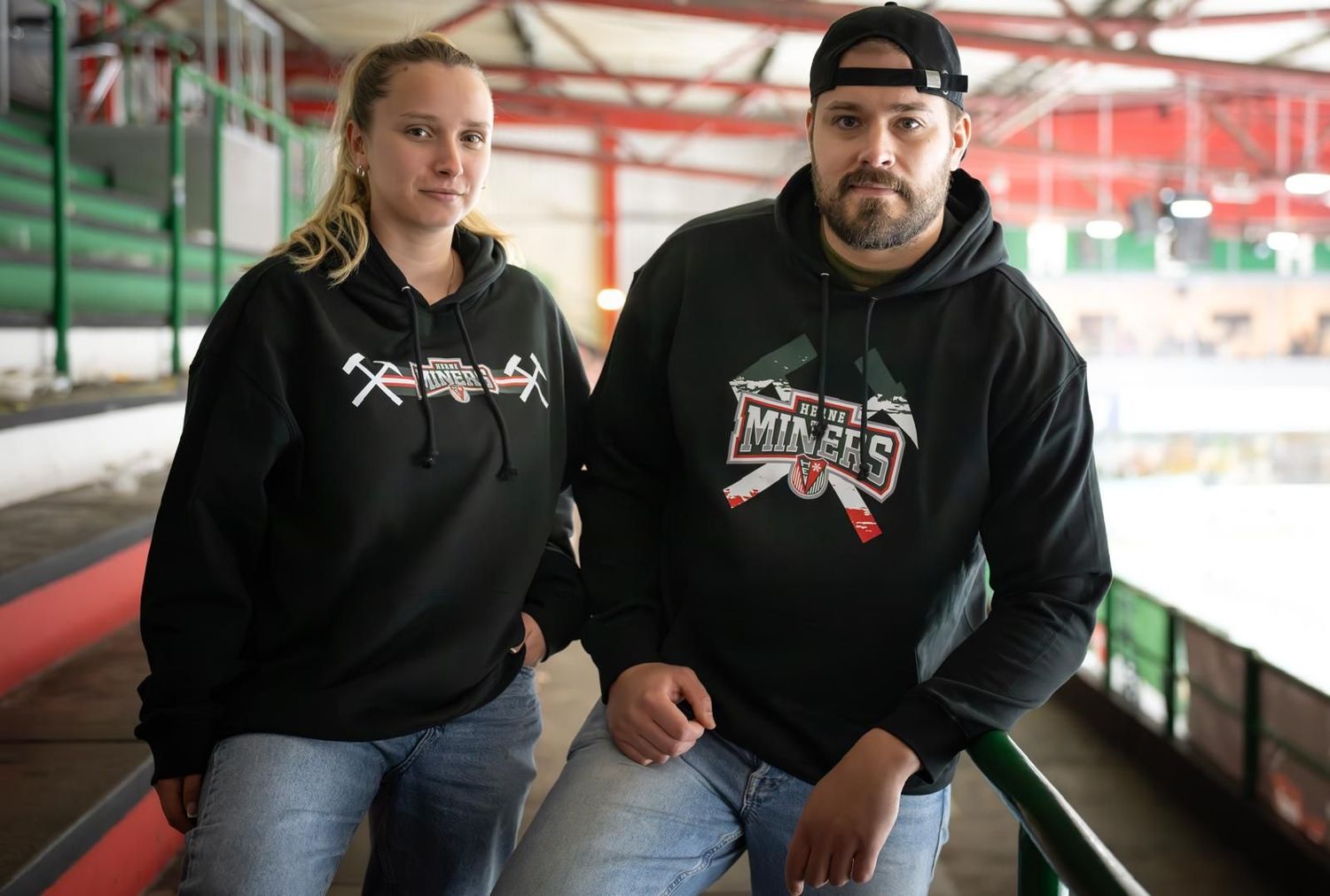 Hoodie Miners-Logo Schlägel und Eisen