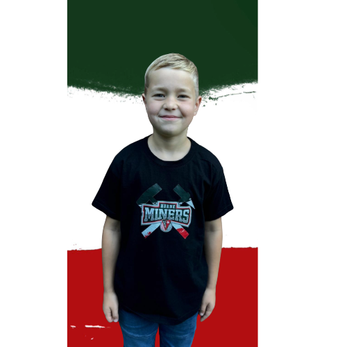 T-Shirt Miners Schlägel und Eisen groß Kinder