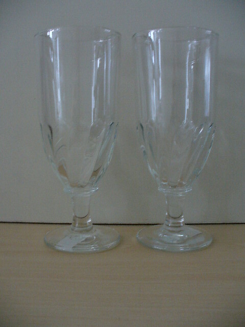 Glas Absinthe Set mit 2 Gläser