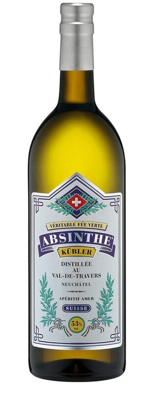 Absinthe Kübler Die grüne Fee 100cl