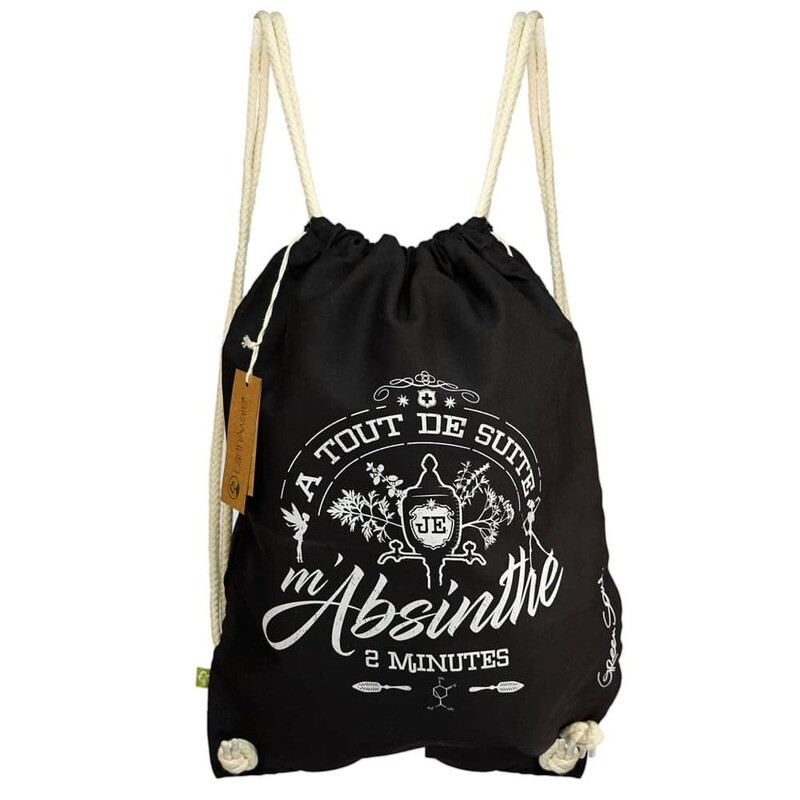 Absinthe Stoff Tasche