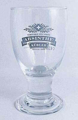 Glas Absinthe Kübler