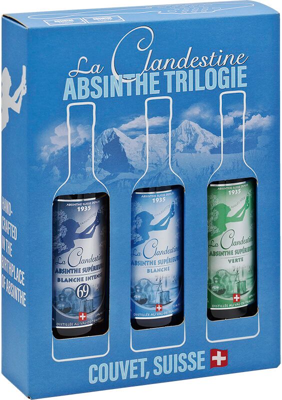 Absinthe Artemisia Coffret 3x20cl &amp; Cuillère