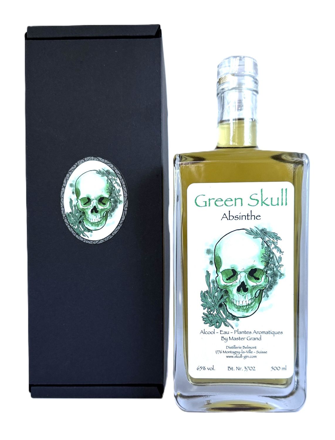 Absinthe Green Skull 50cl