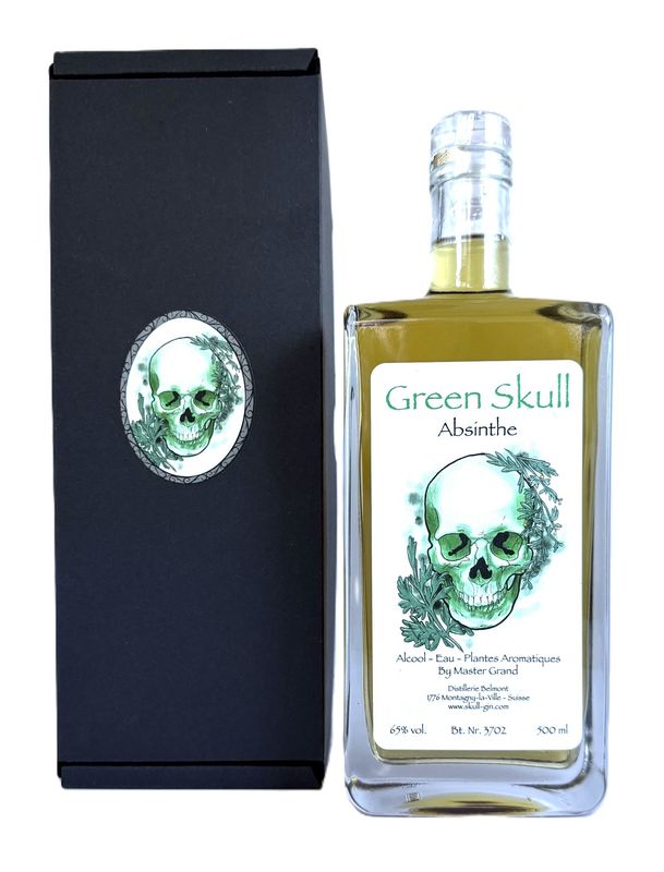 Absinthe Green Skull 50cl