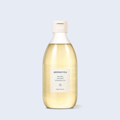 Гідрофільне масло для очищення шкіри - Aromatica Natural Coconut Cleansing Oil, 300мл