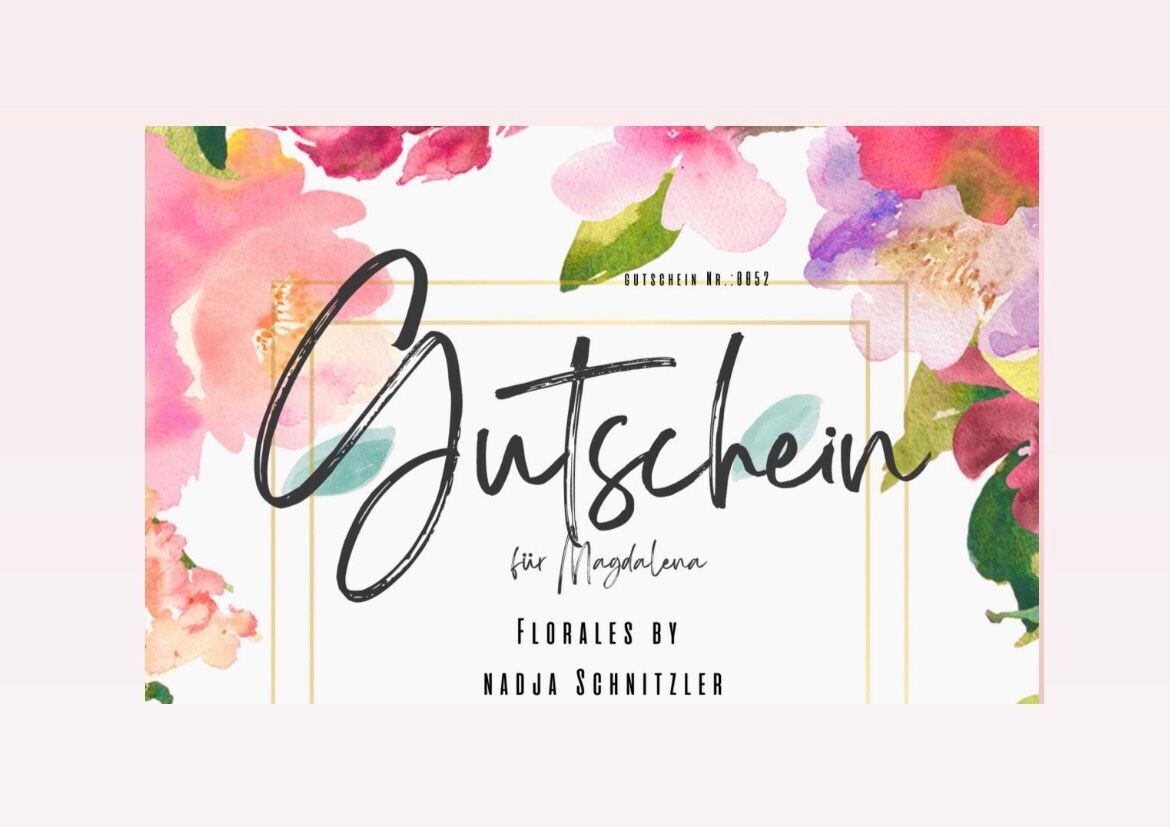 Gutschein Gutschein