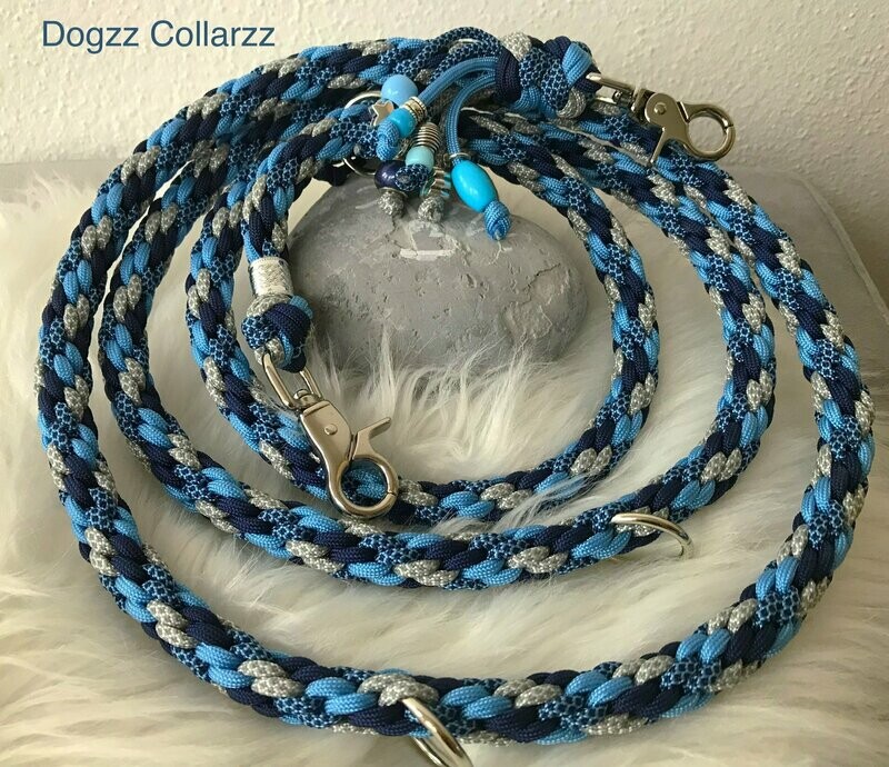 Leine Kongo Gumi „Silver Water“