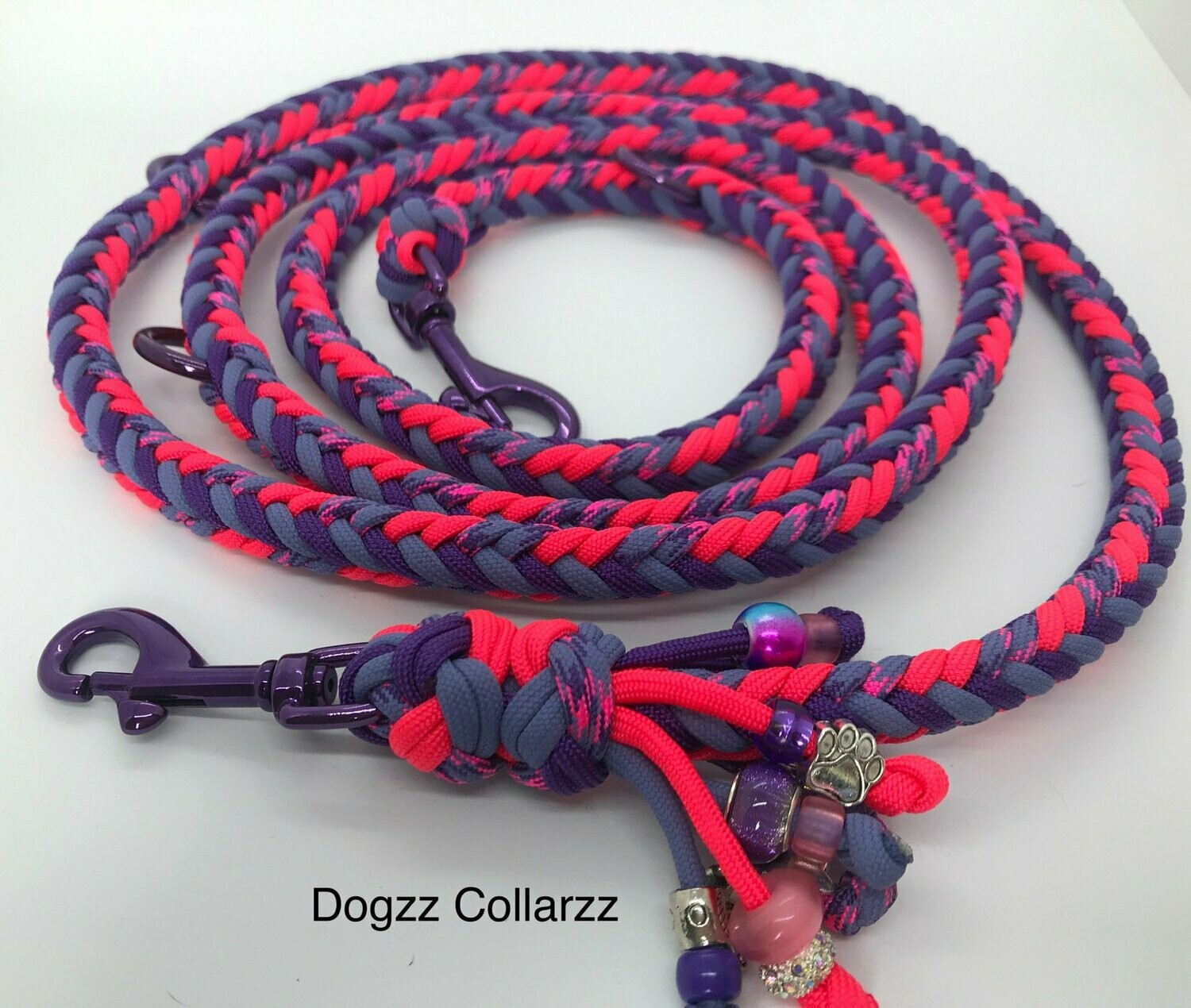 Leine Herringbone 8 „Wild Flamingo“