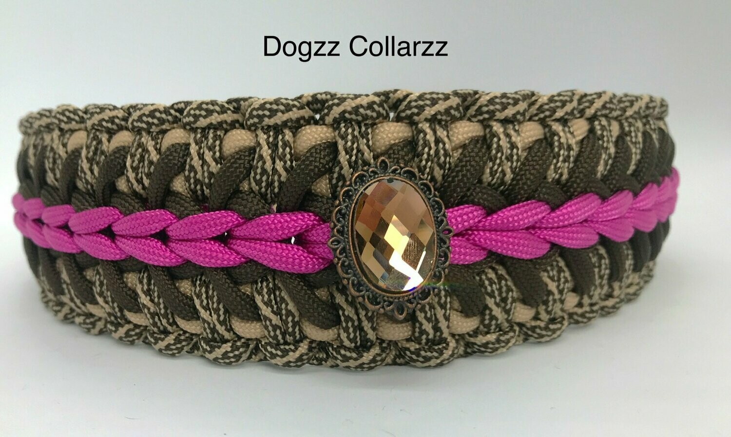 Halsband Sky Zugstop "Latte Passion"