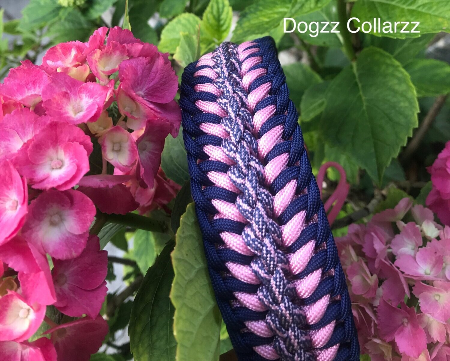 Halsband Sunny Zugstop "Blue Rose"