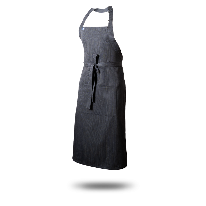 Bib Apron - Pin Stripe